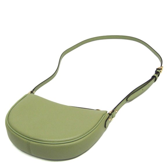 Michael Kors DOVER 35R3G4DC5L Women's Leather Shoulder Bag Light Green - Picture 2 of 13